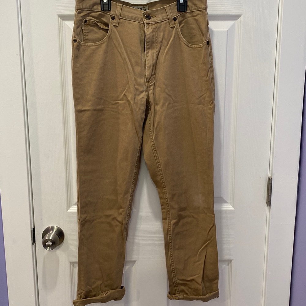 Vintage Khaki Tan Jeans
